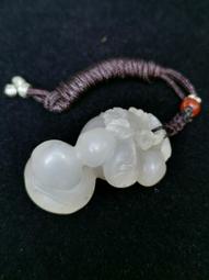 清倉回血！ 民間回收壽山石《雙鼠運財》把件，壽山旗降石材質，23185 歷史價格詳細信息