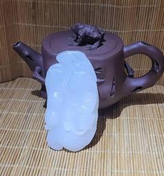 早期和田籽料白玉，紅皮巧雕麒麟板指，超低價出清 歷史價格詳細信息