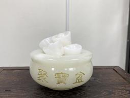 招財進寶聚寶盆+天然彩色水晶碎石+7色元寶+底座.一組優惠價420元 歷史價格詳細信息