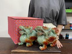 【御古齋】精選 蚌埠玉 精雕 龍龜 仰頭長嘯 霸氣龍龜 榮耀歸來 避煞鎮宅 招財吉祥物 風水開運擺件 一對一標 0321 歷史價格詳細信息