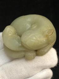 老和闐玉，河磨玉 析木綠，無結構 手串 -2875 歷史價格詳細信息