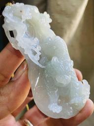 天然A貨緬甸玉 冰膠老油綠俏金手工雕佛公翡翠佛墜 冰起膠晴底色藏抹冰黃 肚圓澎法像好 歷史價格詳細信息