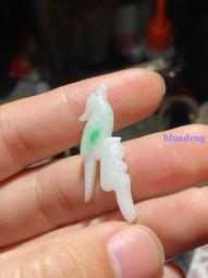 清代翡翠簪頭，無裂無綹，品相完整，包漿然，料子細膩油潤，尺寸37*19.8*3.1 舊藏 古玩 翡翠 二手【紫氣東來】-111 歷史價格詳細信息