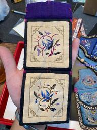 清代繡片 老刺繡繡片 民俗老物件 文玩用品飾品 古玩雜項物件19774 歷史價格詳細信息