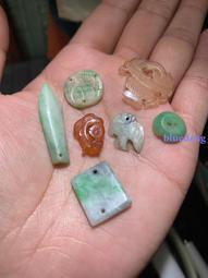 翡翠瑪瑙底妝飄灑紅金鼓珠，錦鯉色，最大10.1*6.4， 和田玉 玉石 文玩 -4940 歷史價格詳細信息