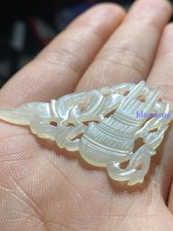 和田玉帽花兩片合計，永久包真包老，品如圖。53819 歷史價格詳細信息