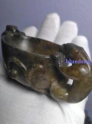 明代和田玉素璧，大個頭多色和田玉璧，手推出油，一眼開門一眼老15090 歷史價格詳細信息