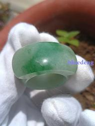 清代翡翠馬鞍戒，全品，包漿渾厚，內壁光滑。內徑：19mm。 舊藏 古玩 翡翠 二手【國際藏館】-242 歷史價格詳細信息