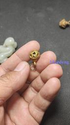 清代鎏金老銅扣子一個，完整沒毛病，這個圖案的少，應該屬于暗八34648 歷史價格詳細信息