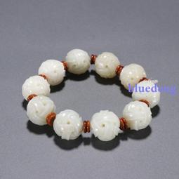 和田玉籽料手串，洒金皮，真籽6顆，可再送一顆（已穿孔，搭配手腕大小調整），一眼真，油性足，糯熟售出不退不換 歷史價格詳細信息