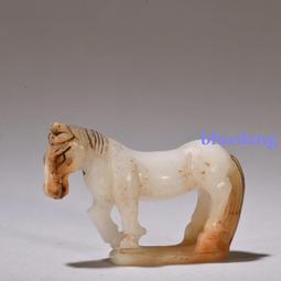 和田玉馬到成功  只有5.5cm   早期師傅作  神韻強  工細美 歷史價格詳細信息