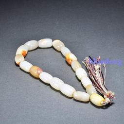 老和田玉豆結手鐲34992 歷史價格詳細信息