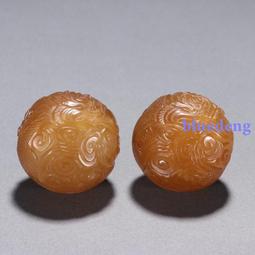 清和田白玉龍頭合盒帶鉤掛件10484 歷史價格詳細信息