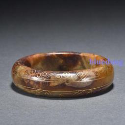 高古玉殘件標本件，文化期玉璧殘件，16公分，包老入門件212 歷史價格詳細信息