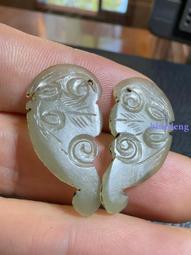 清代和田白玉福一個，完美品，永久包真包老，品如圖。53810 歷史價格詳細信息