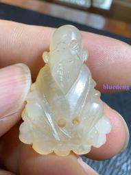 玉石壽星吊墜人物掛件黃龍玉吊墜全新閒置處理黃龍玉吊墜雙色玉石 歷史價格詳細信息