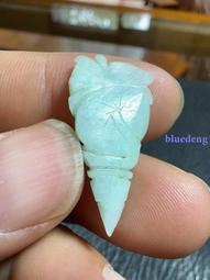 清代翡翠簪頭，無裂無綹，品相完整，包漿然，料子細膩油潤，尺寸37*19.8*3.1 舊藏 古玩 翡翠 二手【紫氣東來】-111 歷史價格詳細信息