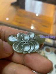 清代和田玉蝴蝶佩，帶點shou衣沁，微微發紫，全美品，無任何10188 歷史價格詳細信息