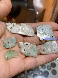 清代翡翠簪6枚，無裂，個別有石紋，品相完整，包漿然，顏色純正，尺寸75-104毫米， 舊藏 古玩 翡翠 二手【紫氣東來】-414 歷史價格詳細信息