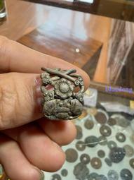 清代蘇工老銀鎖，大吉祥，帆船吊牌，寓意一帆風順，有款實，鑰匙336 歷史價格詳細信息