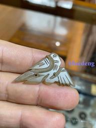 老岫玉鳥吊墜一個老玉吊墜老玉掛件老玉器通天孔的 歷史價格詳細信息
