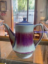 八十年代的瓷壺，鬆鶴延年圖案，高22厘，底徑10厘，原裝 古玩 老物件 舊藏 -4577 歷史價格詳細信息