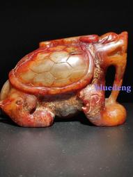 老玉和田玉龍龜擺件，戰漢玉古玉15932 歷史價格詳細信息