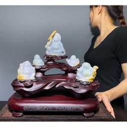 緬甸天然翡翠A貨 春帶彩步步高升墜子 F1833 歷史價格詳細信息