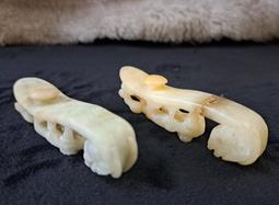 古玩 老物件 收藏 -明清岫玉古玩玉器古董玉壁玉佩四方獸吊墜形狀適合大小 歷史價格詳細信息