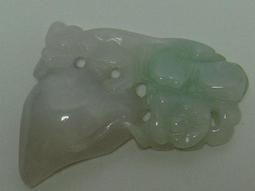 緬甸A級翡翠老師傅純手工雕雙彩正面龍牌送禮自用倆相宜 歷史價格詳細信息