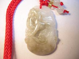 【采鑫坊】A貨緬甸玉墜子~如意.壽桃 歷史價格詳細信息