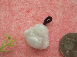 S1452墜子A貨❀翡翠玉水潤大肚厚裝笑佛佛公墜子掛件【緬甸玉翠軒】玉石首飾品 歷史價格詳細信息