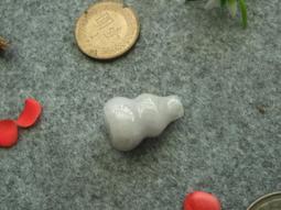 冰潤翡翠葫蘆吊墜  裸石無裂紋冰潤起膠  整體尺寸32mm-15.5mm-7m 翡翠 飾品 收藏【二手】【微淵古董】-3894 歷史價格詳細信息