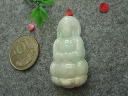 S1789墜子❀翡翠玉A貨圓潤元寶觀音吊墜墜子項墜【緬甸玉翠軒】首飾品 歷史價格詳細信息