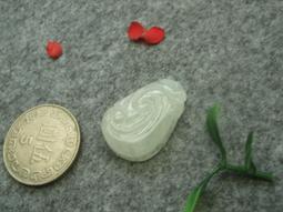 S1824墜子❀翡翠玉A貨水潤祥雲小如意吊墜掛件項錬墜子【緬甸玉翠軒】首飾品 歷史價格詳細信息