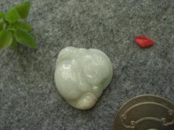 S1804墜子❀翡翠玉A貨圓潤飽滿彌勒佛佛公吊墜項墜【緬甸玉翠軒】首飾品 歷史價格詳細信息