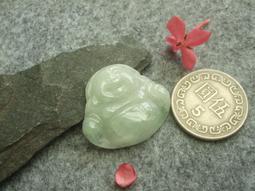 S1722墜子❀翡翠玉A貨冰潤清新大肚笑佛佛公墜子掛件【緬甸玉翠軒】玉石首飾品 歷史價格詳細信息