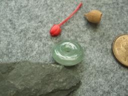 冰潤滿綠底翡翠平安無事牌無封底整體尺寸33.8-15.3-6.118k金 翡翠 飾品 收藏【二手】【微淵古董】-4206 歷史價格詳細信息