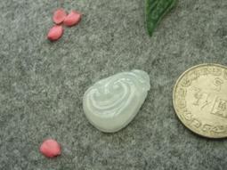 S1824墜子❀翡翠玉A貨水潤祥雲小如意吊墜掛件項錬墜子【緬甸玉翠軒】首飾品 歷史價格詳細信息