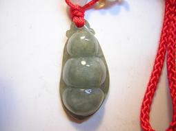 【采鑫坊】A貨緬甸玉墜子~如意.壽桃 歷史價格詳細信息