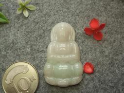 S1790墜子❀翡翠玉A貨圓潤元寶觀音吊墜墜子項墜【緬甸玉翠軒】首飾品 歷史價格詳細信息