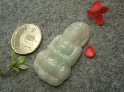 S1790墜子❀翡翠玉A貨圓潤元寶觀音吊墜墜子項墜【緬甸玉翠軒】首飾品 歷史價格詳細信息