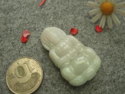 S1790墜子❀翡翠玉A貨圓潤元寶觀音吊墜墜子項墜【緬甸玉翠軒】首飾品 歷史價格詳細信息