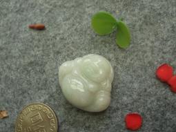 S1811墜子❀翡翠玉A貨圓潤飽滿招財彌勒佛佛公吊墜項墜【緬甸玉翠軒】首飾品 歷史價格詳細信息