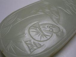 和闐白玉 籽料 喜慶滿堂玉珮 （ 雕喜鵲與絲瓜） 歷史價格詳細信息