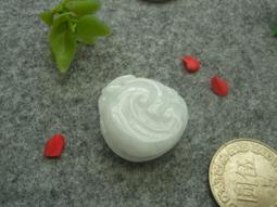 S1837墜子❀翡翠玉A貨水潤祥雲小如意吊墜掛件項錬墜子【緬甸玉翠軒】首飾品 歷史價格詳細信息