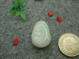 S1842墜子❀翡翠玉A貨水潤祥雲小如意吊墜掛件項錬墜子【緬甸玉翠軒】首飾品 歷史價格詳細信息