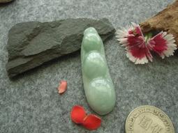 A貨翡翠藍水四季豆福豆吊墜項鏈鎖骨鏈 s925銀鑲嵌冰種玉石飾品 歷史價格詳細信息