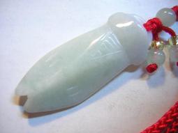 【采鑫坊】A貨緬甸玉墜子~如意.壽桃 歷史價格詳細信息