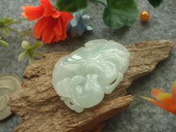 R158墜子❀翡翠玉A貨冰潤帶綠絲荷花魚墜子吊墜掛件玉珮【緬甸玉翠軒】玉首飾品  適合帥哥美女佩戴 歷史價格詳細信息